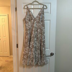 Dress the Population Elisa Embroidered Fit & Flare Dress